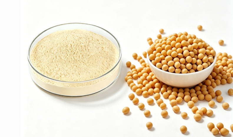 Proteína de soja pura em pó