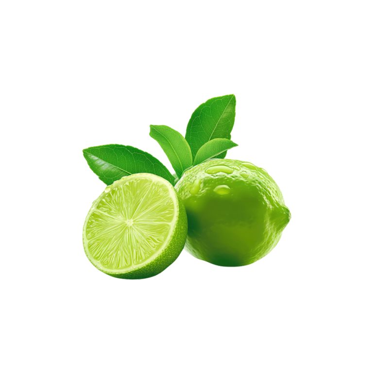 Fotografia macro de frutos verdes de Citrus aurantium