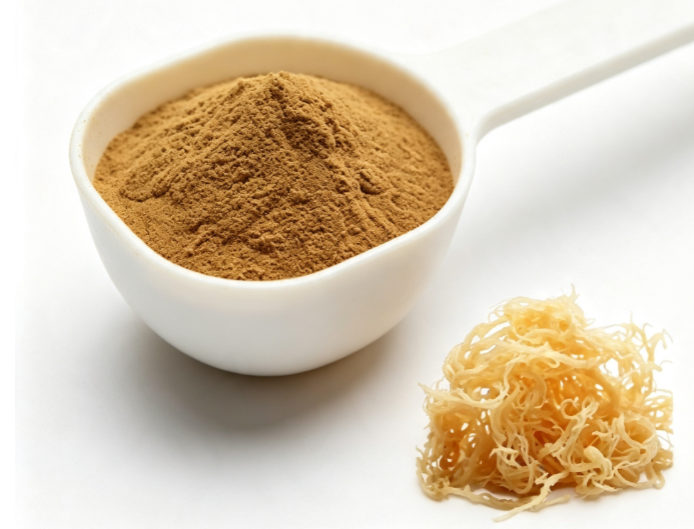 Irish Sea Moss Extract close-up texture detail
